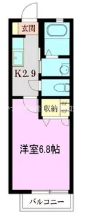 ラ・八番館(シャーメゾン)【2階】の間取り