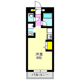 セントラルメゾン【2階】の間取り