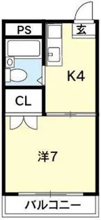 住吉ビューハイツ【3階】の間取り
