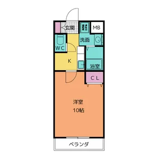 M.HOUSE.2【2階】の間取り