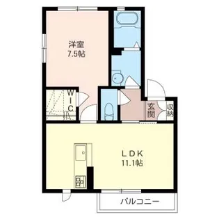 shamaison MIRAI【1階】の間取り