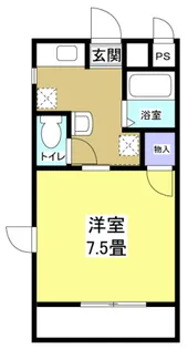 ベェーベ1996【1階】の間取り