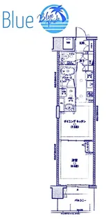 LA.PRYLE新横浜【3階】の間取り
