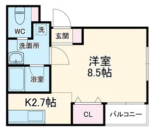 カトレヤ21【3階】の間取り