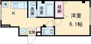 アーバンライフ中野【1階】の間取り