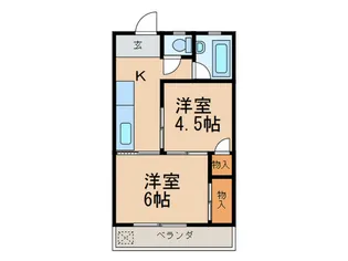 井口ビル【3階】の間取り