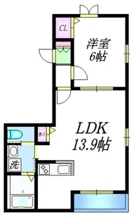 メゾン田端【2階】の間取り
