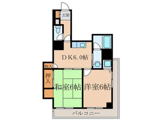 日興パレス東山【5階】の間取り
