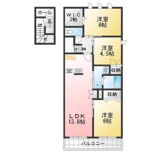 ダンケ【2階】の間取り