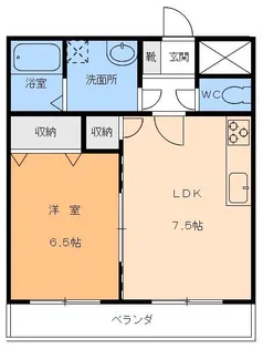 メゾン・ド・M【2階】の間取り