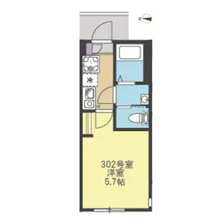 リアンセ【3階】の間取り