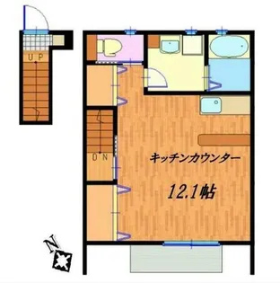サニーコート【2階】の間取り