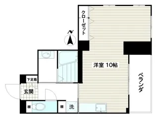 フォルク板橋【4階】の間取り
