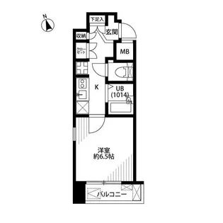プレール・ドゥーク東京ベイ【2階】の間取り
