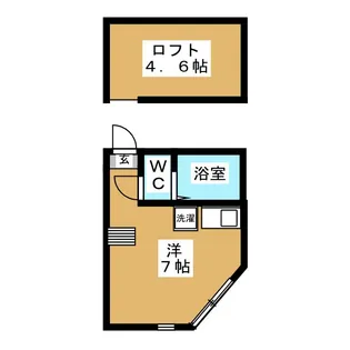 モンクール【2階】の間取り