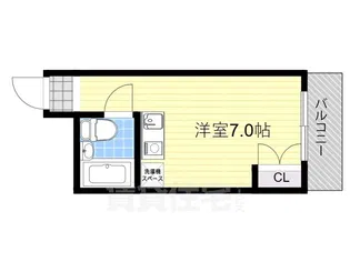 リアライズ江坂【6階】の間取り