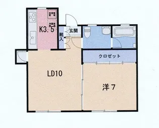 池ノ台ハウス【1階】の間取り