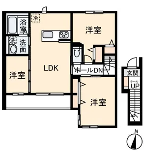 Maison Himawari【2階】の間取り