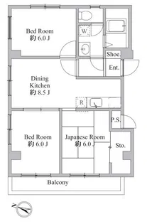T?s garden?岩【2階】の間取り