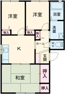 グランヴェルジュ A棟【1階】の間取り