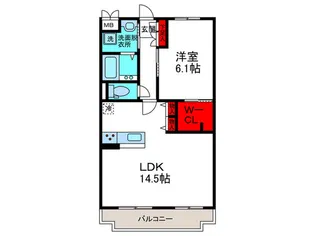 エデラ・カ-サの間取り