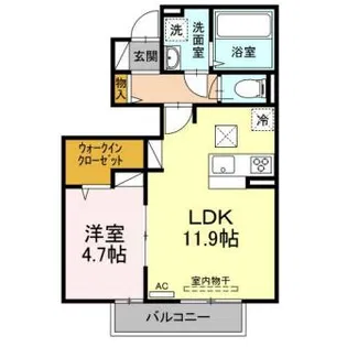 コンフォートM【1階】の間取り