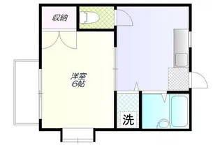 井口ハイデンスIII【2階】の間取り