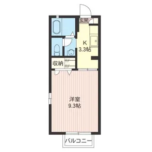 シャルム・コート高橋C【1階】の間取り