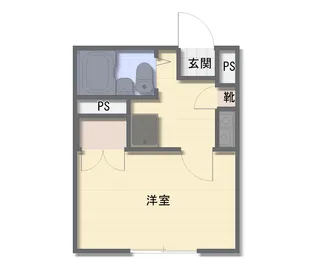 カーサ上之【2階】の間取り