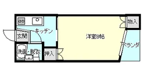 ラスターハウス【1階】の間取り