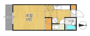 パセオ【2階】の間取り