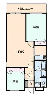 シャンハピネス【7階】の間取り