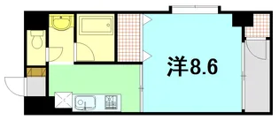 エムオーベント【4階】の間取り