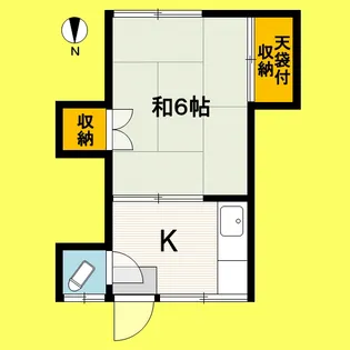 いずみ荘【2階】の間取り