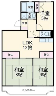 グランドパレス【2階】の間取り