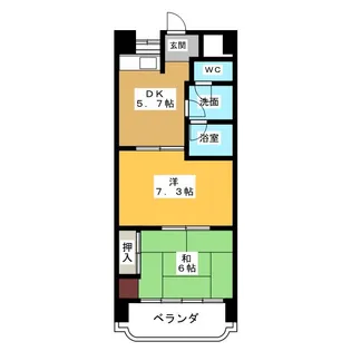 ショウザンビル【3階】の間取り