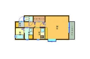 ラブリ―II【1階】の間取り