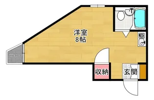 シップス甲斐田【3階】の間取り