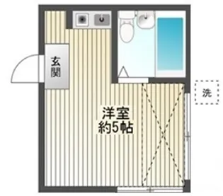 STコーポ90B棟【1階】の間取り