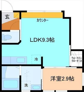 Gran-noix西泉 A棟【1階】の間取り