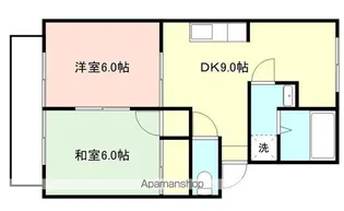 コープ砂山【2階】の間取り