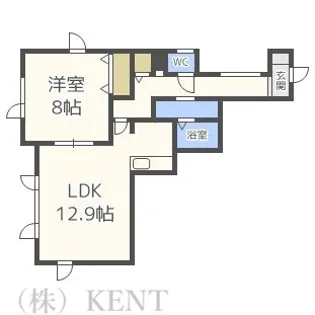 パシャ6.14【1階】の間取り