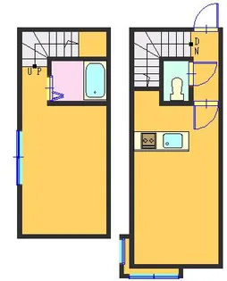 コーポ白楊【2階】の間取り
