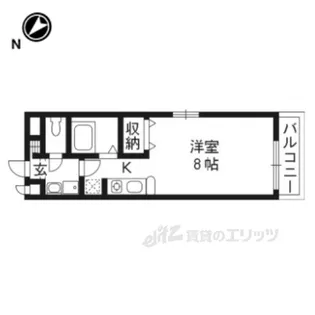 サンパティーク【1階】の間取り