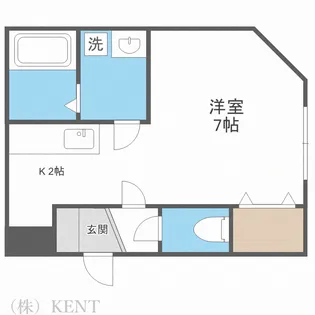 NSI発寒駅前【2階】の間取り