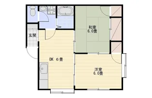 プリメーラさとう【1階】の間取り