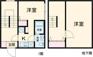 LEGALAND江古田【1階】の間取り