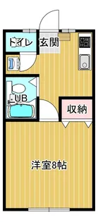 アーバンホームズ【1階】の間取り