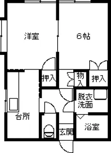 ピュア東青山【2階】の間取り