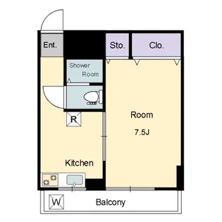 ハイツ西巣鴨【4階】の間取り